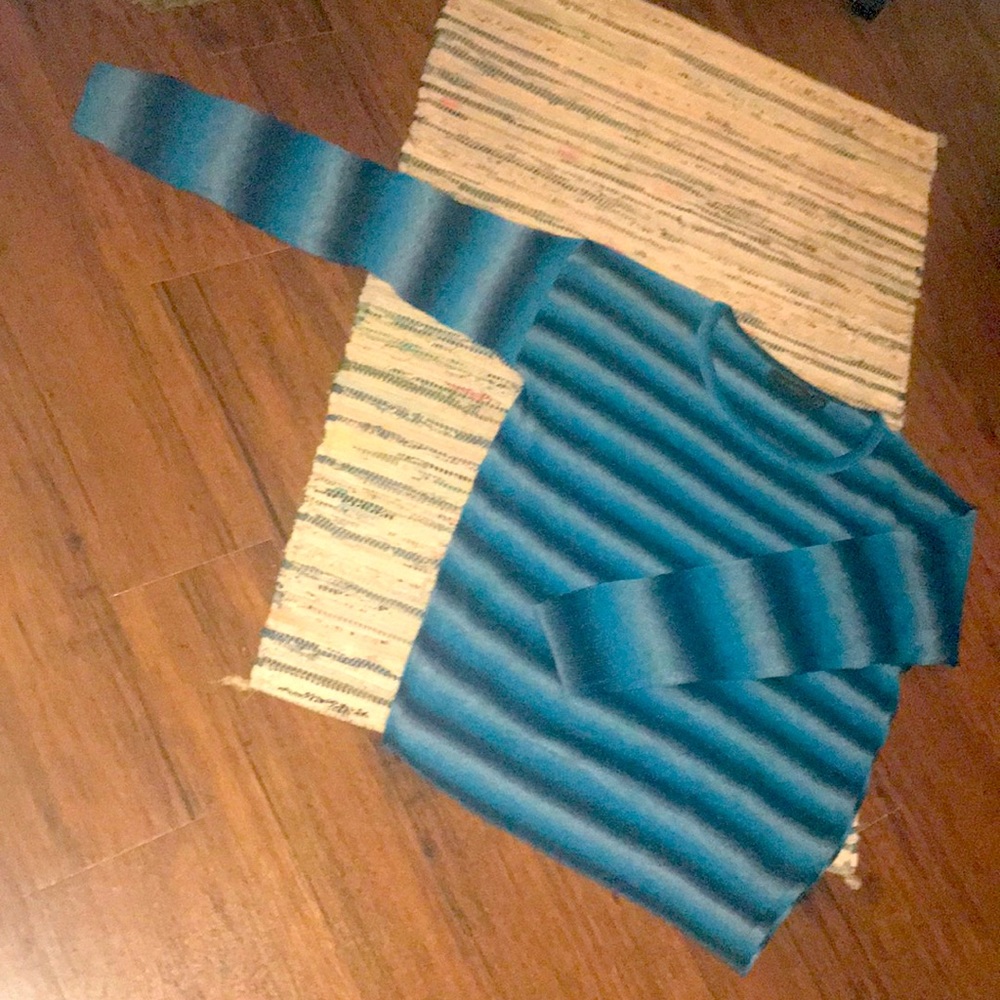 Blue Striped Sweater by The Limited